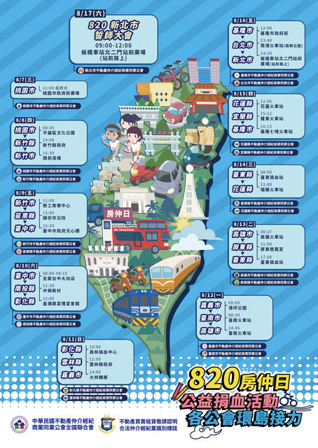 房仲日環島接力